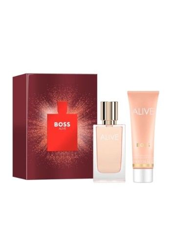 Hugo Boss Alive gift set: Eau de Toilette 50 ml + Body and hand lotion 75 ml