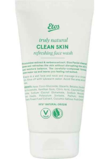 Etos Truly Natural Face Wash 150 ML