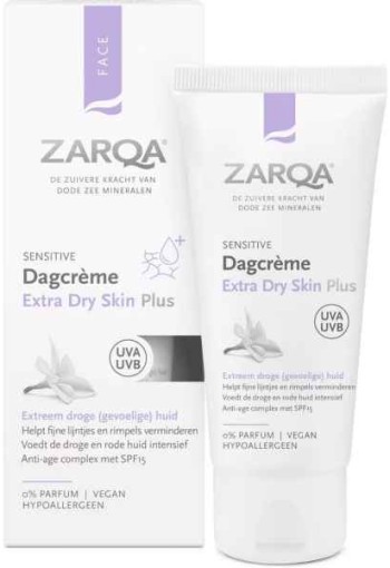 Zarqa Extra Dry Skin Plus SPF15 Sensitive Dagcreme 50 ML