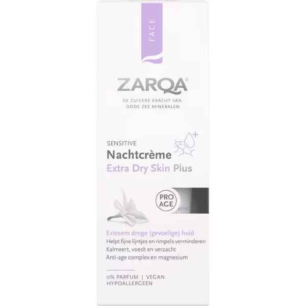 Zarqa Extra Dry Skin Plus Sensitive Nachtcreme 50 ML