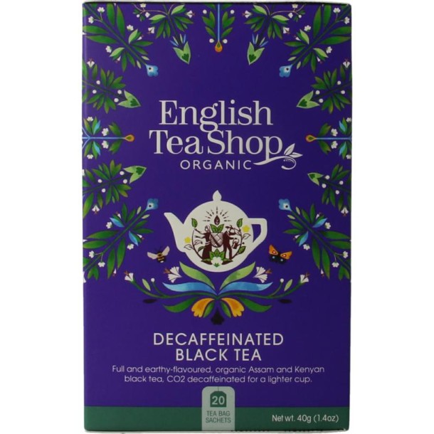 English Tea Shop Decaffeinated breakfast bio (20 Zakjes)