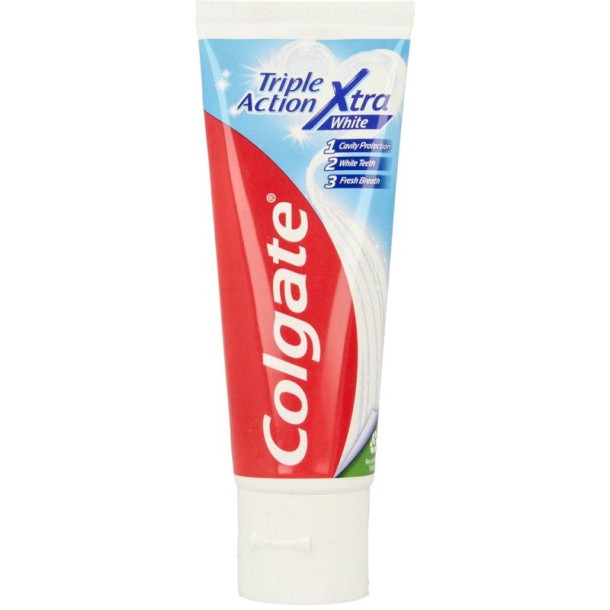 Colgate Tandpasta triple action whitening 75 Milliliter