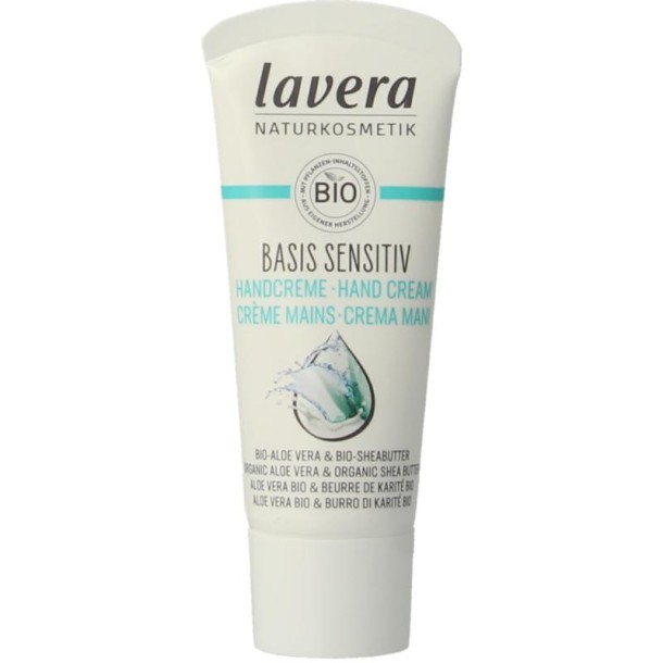 Lavera Basis sensitiv handcreme mini bio (20 Milliliter)