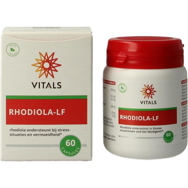 Vitals Rhodiola LF (60 Capsules)