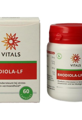 Vitals Rhodiola LF (60 Capsules)