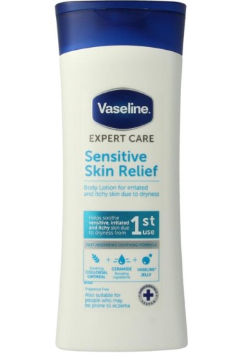 Vaseline Expert care bodylotion sensitive (400 Milliliter)