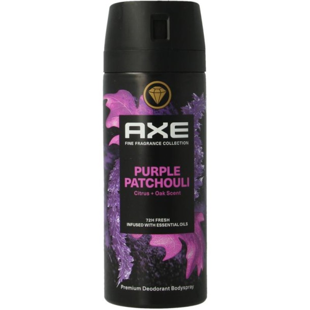 AXE Deodorant bodyspray purple patchouli (150 Milliliter)