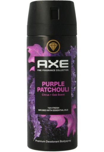 AXE Deodorant bodyspray purple patchouli (150 Milliliter)