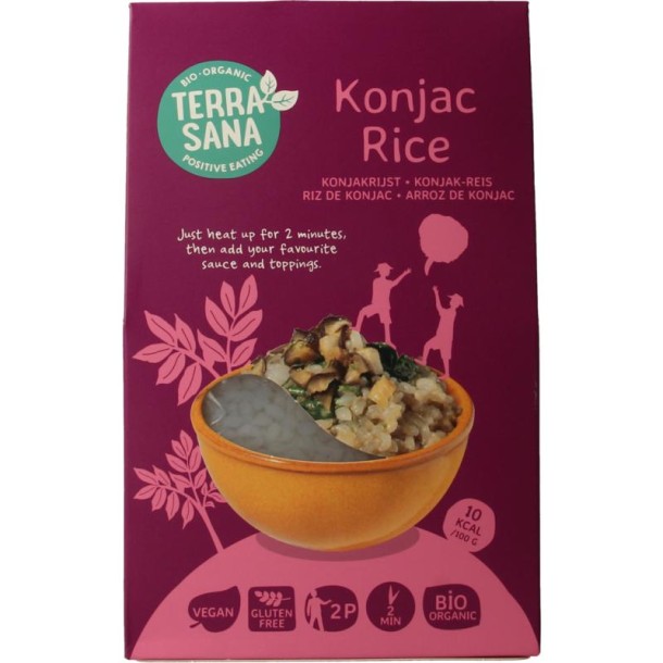 Terrasana Konjac rijst bio (250 Gram)