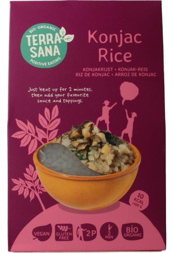 Terrasana Konjac rijst bio (250 Gram)