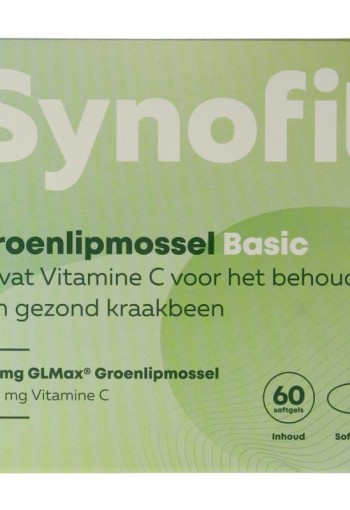 Synofit Groenlipmossel Basic (60 Softgels)