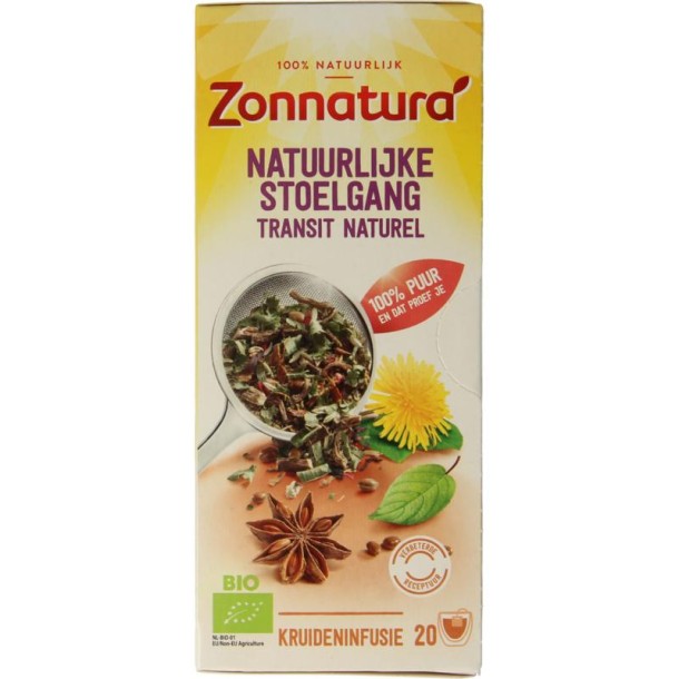 Zonnatura Stoelgang thee bio (20 Zakjes)