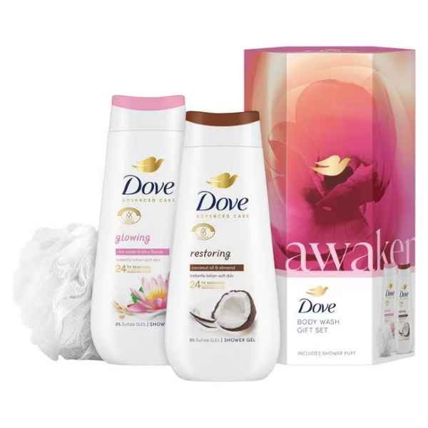 Dove Advanced Care Relaxing Duo Gift Set Awaken Geschenkset