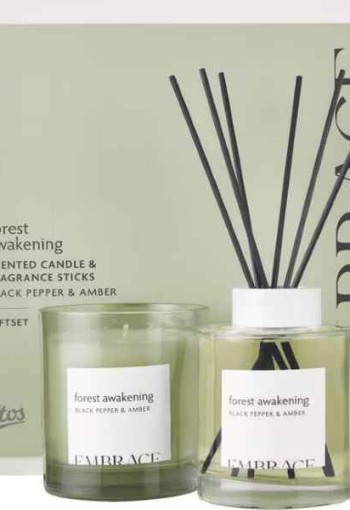 Etos Embrace Forest Awakening Giftset Home Geurstokjes & Geurkaars