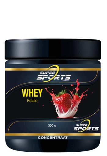 Nutritex Whey proteine aardbei (300 Gram)