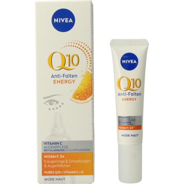 Nivea Oogcontourcreme Q10 power energy (14 Milliliter)