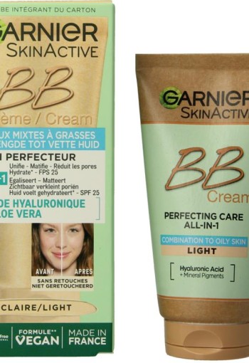 Garnier SkinActive BB cream oil free lichte huid (50 Milliliter)