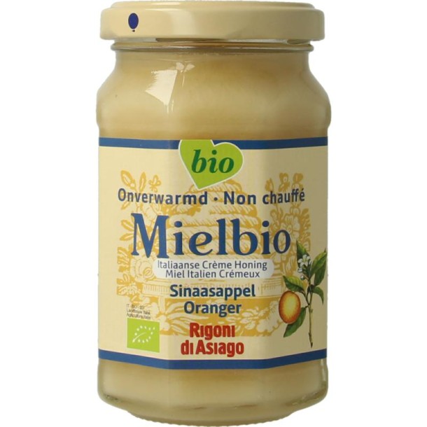 Mielbio Sinaasappel creme honing bio (300 Gram)