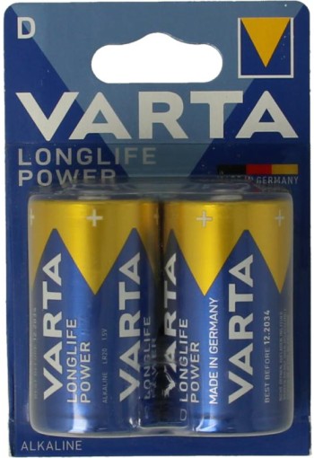 Varta Batterij mono d (2 Stuks)