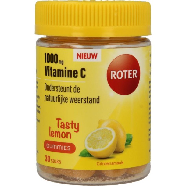 Roter Vitamine C 1000mg citroen gummi 30 Tabletten