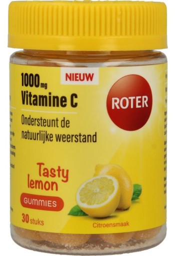 Roter Vitamine C 1000mg citroen gummi 30 Tabletten