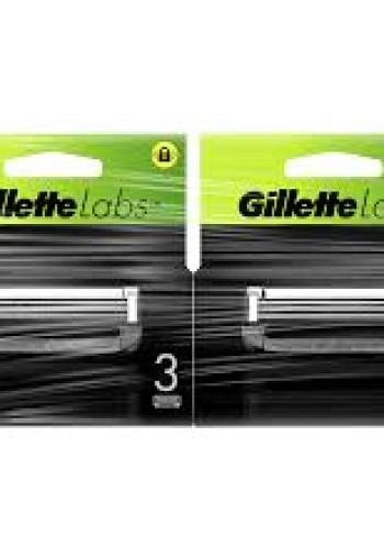 GilletteLabs Navulmesjes Duopak 2x3 Stuks Totaal 12 mesjes!