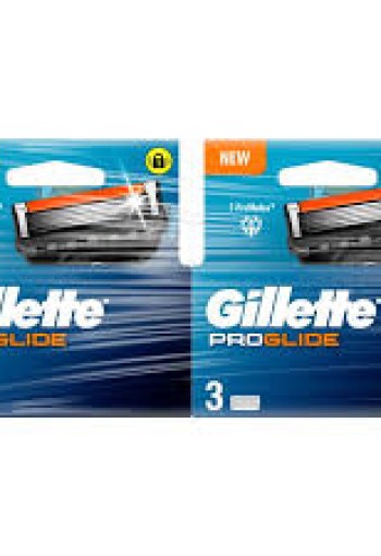 Gillette Proglide Navulmesjes Duopak 2x3 Stuks Totaal 12 mesjes!