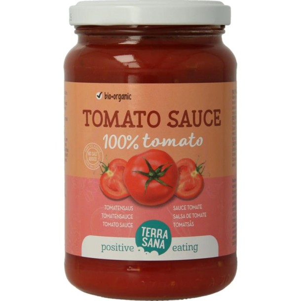 Terrasana Tomatensaus 100% tomaat bio (340 Gram)