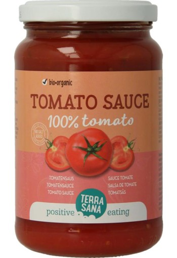 Terrasana Tomatensaus 100% tomaat bio (340 Gram)