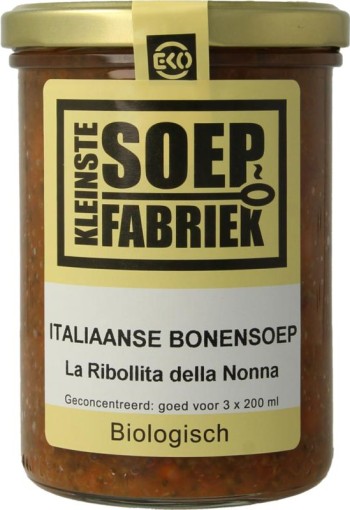 Kleinstesoepfabr Italiaanse bonensoep bio (400 Milliliter)