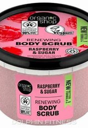 Organic Shop Raspberry Bodyscrub 250 ML