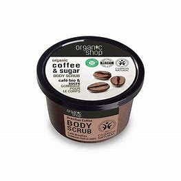 Organic Coffee & Sugar Body Scrub 250ml