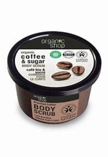 Organic Coffee & Sugar Body Scrub 250ml