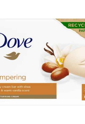 Dove Beauty Cream Sheabutter & Vanille Handzeep Bar 2 x 90 GR