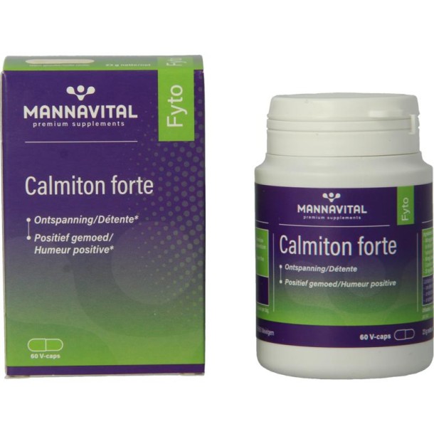 Mannavital Calmiton (60 Vegetarische capsules)