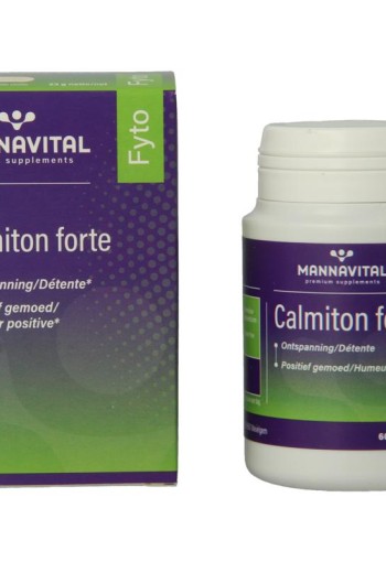 Mannavital Calmiton (60 Vegetarische capsules)