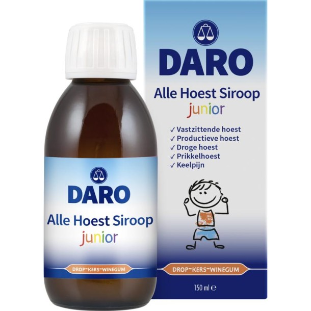 Daro Daro Alle Hoest Siroop Junior 150 ml