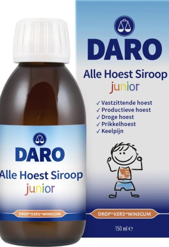 Daro Daro Alle Hoest Siroop Junior 150 ml