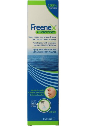 Freenex Seawater hypertonic nasal spray (150 Milliliter)