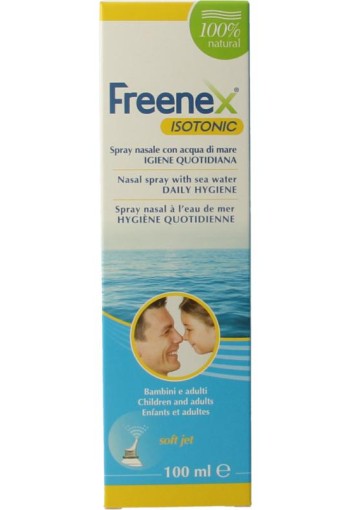 Freenex Seawater isotonic nasal spray (100 Milliliter)