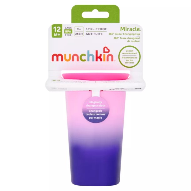 Munchkin Miracle 360° Colour Changing Cup 12m+