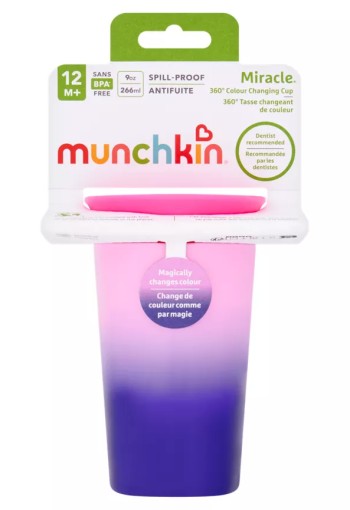 Munchkin Miracle 360° Colour Changing Cup 12m+