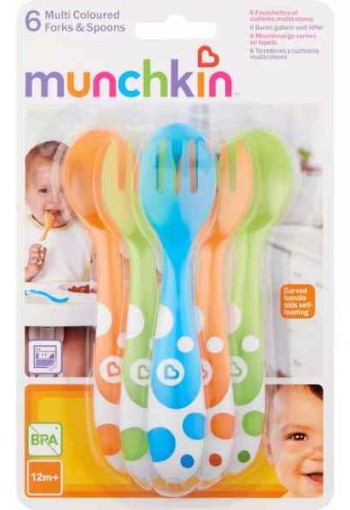 Munchkin Multi Color Opvolg Bestek 12+ Maanden