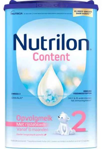 Nutrilon Content 2 Opvolgmelk 6-12 Maanden 800 GR