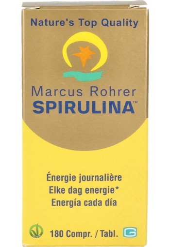 Marcus Rohrer Spirulina 180 Tabletten