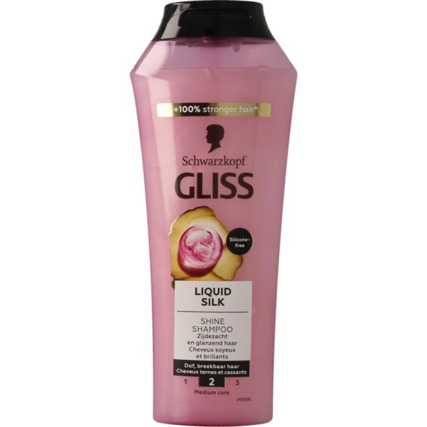 Gliss Kur Shampoo liquid silk 250 Milliliter