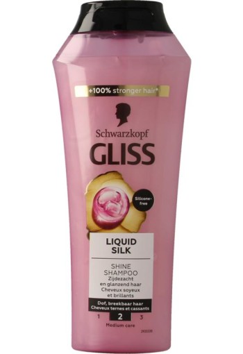 Gliss Kur Shampoo liquid silk 250 Milliliter