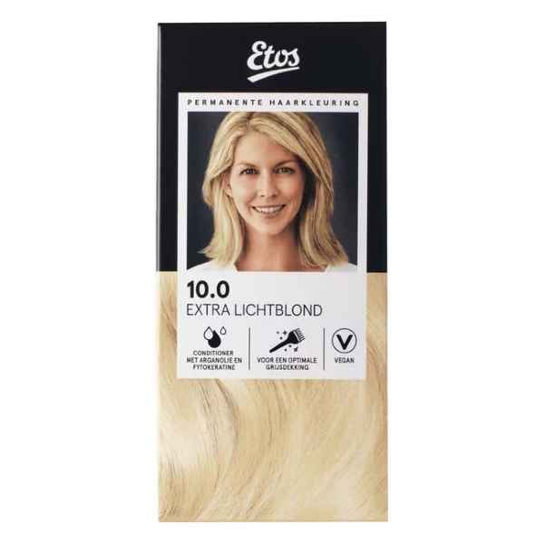 Etos Permanente Haarkleuring 10.0 extra lichtblond