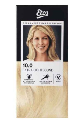 Etos Permanente Haarkleuring 10.0 extra lichtblond