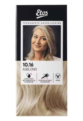 Etos Permanente Haarkleuring 10.16 asblond